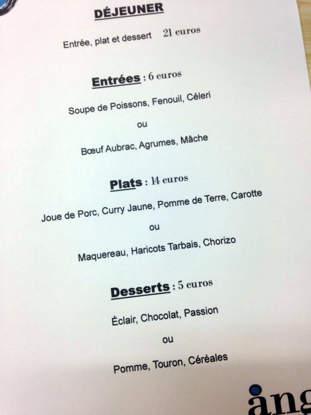 Restaurant Anga Montpellier Carte Restaurant Anga Montpellier Carte